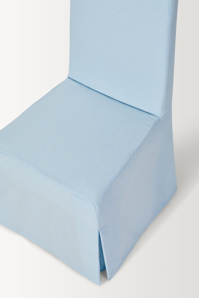 ADELINE DINING CHAIR - SOFT BLUE