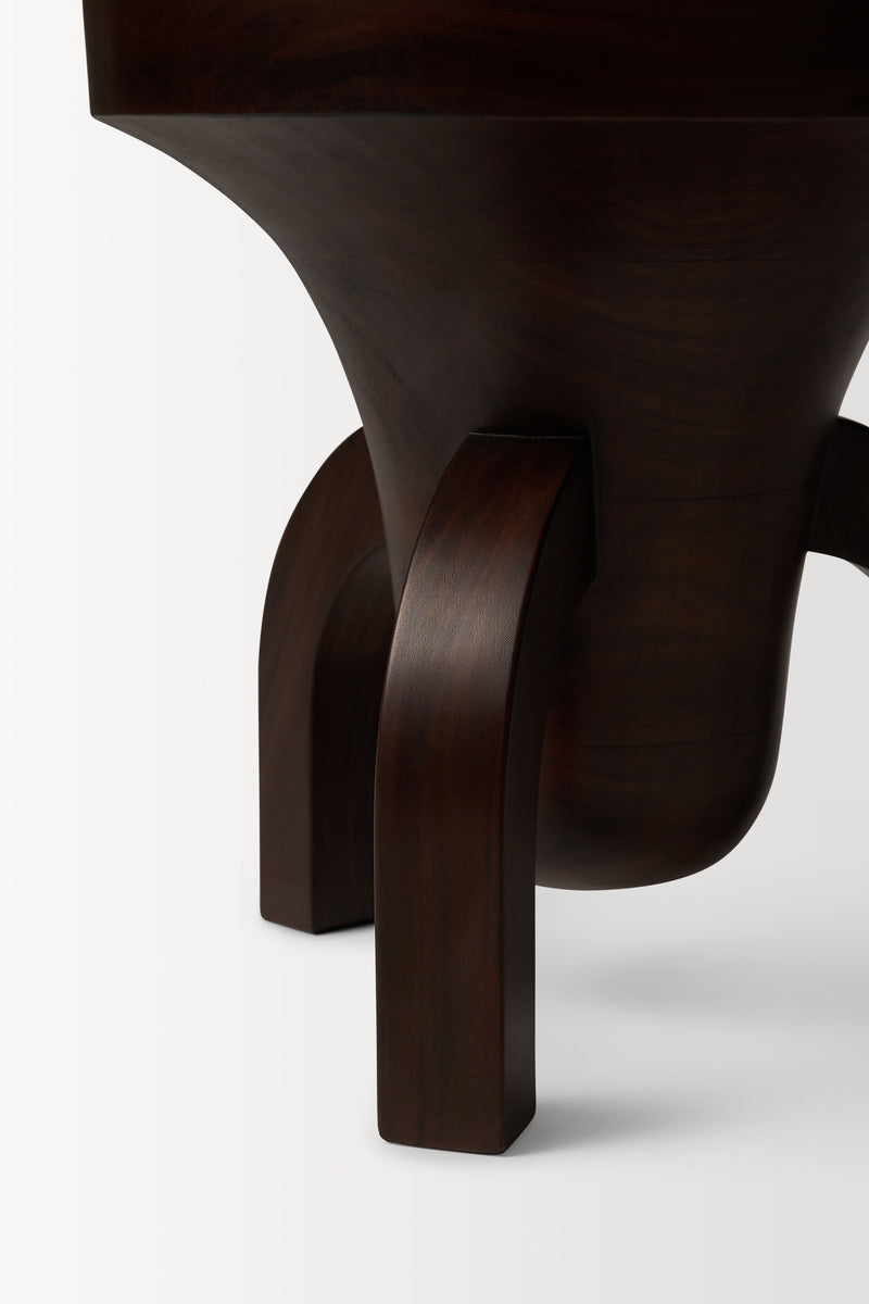 KLAXON WALNUT SIDE TABLE