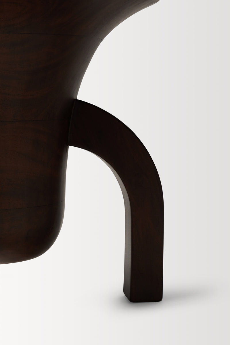 KLAXON WALNUT SIDE TABLE