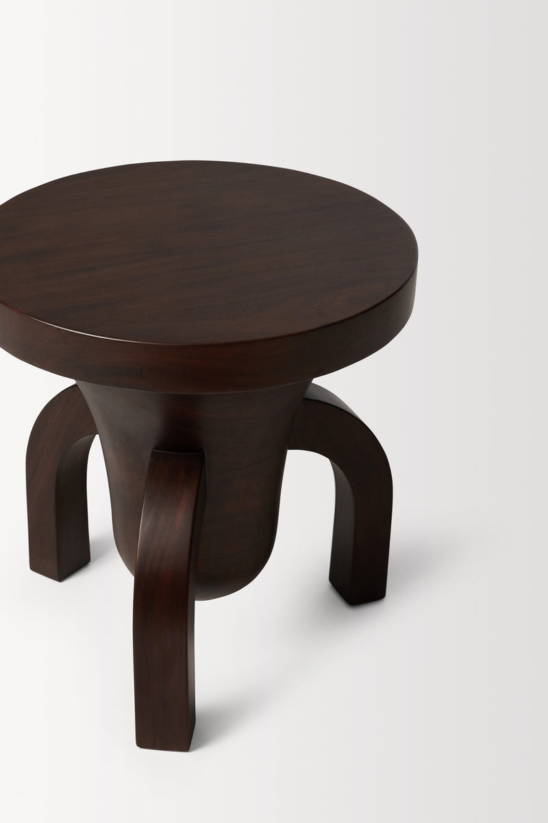 KLAXON WALNUT SIDE TABLE