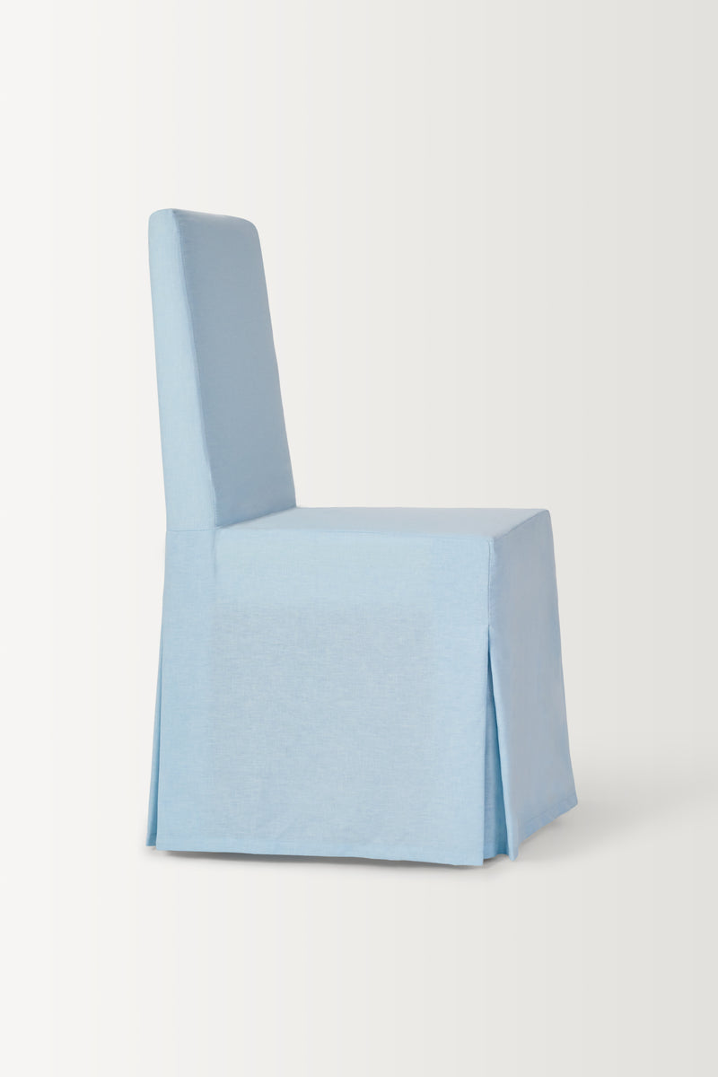 ADELINE DINING CHAIR - SOFT BLUE